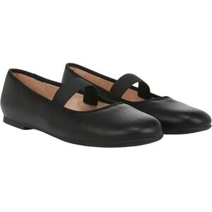 Soul Naturalizer Brilliant Mary Jane Flat Black Womens Size 11M Elastic Strap